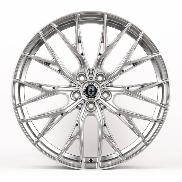 ЛИТЫЕ ДИСКИ 82228 HRE F075-SM200 20 J8.5 ET35 5X112 66.56 СЕРЕБРО ТЁМНОЕ