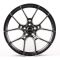 ЛИТЫЕ ДИСКИ 81341 RAYS DQ020-SB406 19 J8.5 ET35 5X114.3 73.1 ЧЁРНЫЙ МАТОВЫЙ + ПОЛИРОВАННЫЙ ОБОД