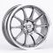 ЛИТЫЕ ДИСКИ 80737 RAYS 1637-SV281 18 J8 ET33 5X114.3 73.1 ГРАФИТ ГЛЯНЦЕВЫЙ + ПОЛИРОВАННЫЙ ОБОД