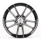ЛИТЫЕ ДИСКИ 80750 ZERO 2239-DS191 18 J8 ET40 5X108 73.1 ЧЁРНЫЙ ГЛЯНЦЕВЫЙ + ПОЛИРОВАННЫЕ СПИЦЫ