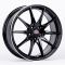 ЛИТЫЕ ДИСКИ 80759 RAYS 5203-SV271 17 J7 ET38 5X108 73.1 ЧЁРНЫЙ + ПОЛИРОВАННЫЙ ОБОД