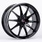 ЛИТЫЕ ДИСКИ 80761 RAYS 5203-SV281 18 J8 ET38 5X108 73.1 ЧЁРНЫЙ + ПОЛИРОВАННЫЙ ОБОД