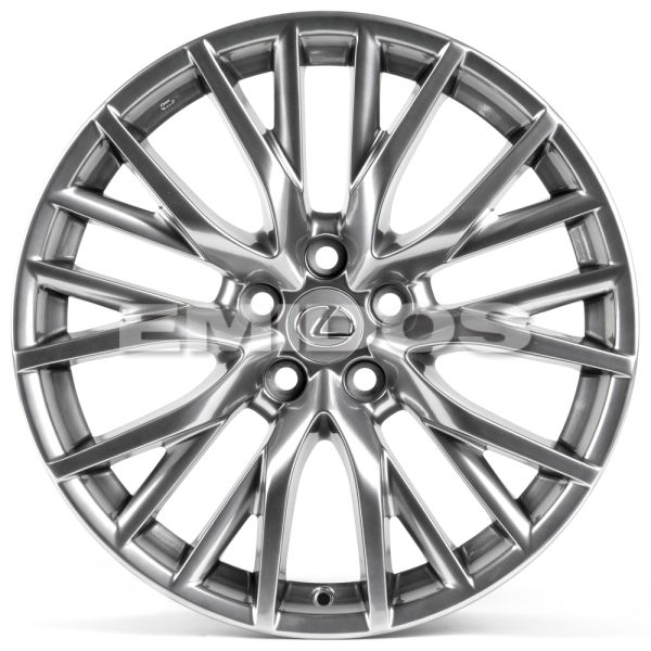 ЛИТЫЕ ДИСКИ 80953 TOYOTA HP741D-SL063 19 J8 ET35 5X114.3 60.1 СЕРЕБРО ТЁМНОЕ
