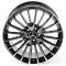 ЛИТЫЕ ДИСКИ 81710 MERCEDES-BENZ FC3064-SM169 18 J8 ET36 5X112 66.5 ЧЁРНЫЙ + ПОЛИРОВАННЫЕ СПИЦЫ