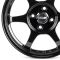 ЛИТЫЕ ДИСКИ 81252 SSR 6052X-SV252 15 J6.5 ET40 4X100 73.1 ЧЁРНЫЙ ГЛЯНЦЕВЫЙ
