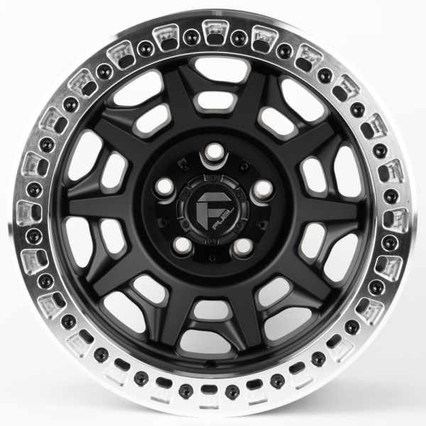 ЛИТЫЕ ДИСКИ 81320 FUEL 2628-SF058 17 J9 ET-32 5X150 110.1 ЧЁРНЫЙ МАТОВЫЙ + ПОЛИРОВАННЫЙ БЕДЛОК