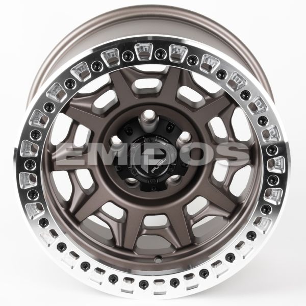 ЛИТЫЕ ДИСКИ 81306 FUEL 2628-SF058 17 J9 ET-15 5X127 71.5 БРОНЗА МАТОВАЯ + ПОЛИРОВАННЫЙ БЕДЛОК
