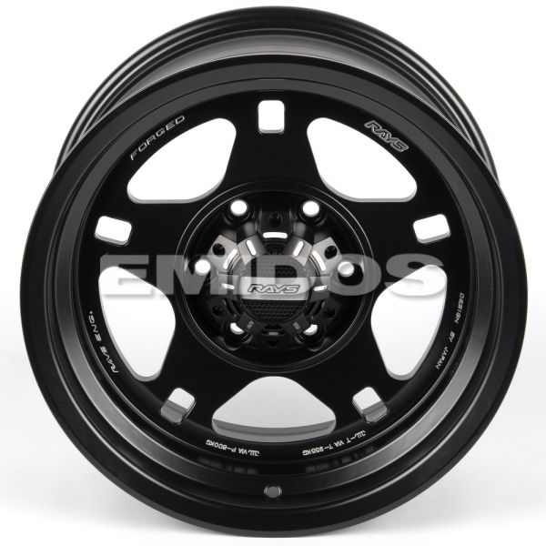 ЛИТЫЕ ДИСКИ 81408 RAYS X5088-SB386 17 J8.5 ET0 6X139.7 106.1 ЧЁРНЫЙ МАТОВЫЙ