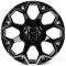 ЛИТЫЕ ДИСКИ 81411 TUFF 82743-FG466 20 J9 ET15 6X139.7 106.1 ЧЁРНЫЙ ГЛЯНЦЕВЫЙ + ПОЛИРОВАННЫЕ СПИЦЫ +
