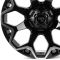 ЛИТЫЕ ДИСКИ 81411 TUFF 82743-FG466 20 J9 ET15 6X139.7 106.1 ЧЁРНЫЙ ГЛЯНЦЕВЫЙ + ПОЛИРОВАННЫЕ СПИЦЫ +