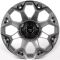 ЛИТЫЕ ДИСКИ 81412 TUFF 82743-FG466 20 J9 ET15 6X139.7 106.1 ГРАФИТ + ПОЛИРОВАННЫЕ СПИЦЫ