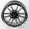 ЛИТЫЕ ДИСКИ 81416 FUEL 60273-FG443 18 J9 ET18 6X139.7 106.1 ГРАФИТ МАТОВЫЙ + ПОЛИРОВАННЫЙ ОБОД