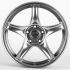 ЛИТЫЕ ДИСКИ 81422 ADVAN 53983-DS182 17 J7.5 ET40 5X100 73.1 СЕРЕБРО ТЁМНОЕ