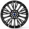 ЛИТЫЕ ДИСКИ 81425 RAYS 1127X-FG441 18 J8 ET38 5X108 73.1 ЧЁРНЫЙ ГЛЯНЦЕВЫЙ + ПОЛИРОВАННЫЕ СПИЦЫ ПОД Т