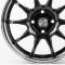 ЛИТЫЕ ДИСКИ 81429 WORK 12243-FG412 15 J6.5 ET35 4X100 73.1 ЧЁРНЫЙ ГЛЯНЦЕВЫЙ + ПОЛИРОВАННЫЙ ОБОД