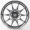 ЛИТЫЕ ДИСКИ 81430 WORK 12243-FG412 15 J6.5 ET35 4X100 73.1 ГРАФИТ ГЛЯНЦЕВЫЙ + ПОЛИРОВАННЫЙ ОБОД