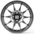 ЛИТЫЕ ДИСКИ 81431 WORK 12243-FG412 15 J6.5 ET35 4X100 73.1 СЕРЕБРО ТЁМНОЕ
