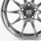 ЛИТЫЕ ДИСКИ 81432 WORK 12243-CT345 17 J7.5 ET40 5X114.3 73.1 ГРАФИТ ГЛЯНЦЕВЫЙ + ПОЛИРОВАННЫЙ ОБОД