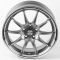 ЛИТЫЕ ДИСКИ 81432 WORK 12243-CT345 17 J7.5 ET40 5X114.3 73.1 ГРАФИТ ГЛЯНЦЕВЫЙ + ПОЛИРОВАННЫЙ ОБОД