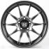 ЛИТЫЕ ДИСКИ 81433 WORK 12243-CT345 17 J7.5 ET40 5X114.3 73.1 СЕРЕБРО ТЁМНОЕ