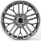 ЛИТЫЕ ДИСКИ 81436 BBS 5096X-CS242 18 J8 ET35 5X114.3 73.1 ГРАФИТ МАТОВЫЙ + ПОЛИРОВАННЫЕ СПИЦЫ