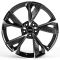 ЛИТЫЕ ДИСКИ 81983 5072X-CT507 19 J8 ET33 5X112 66.6 ЧЕРНЫЙ ГЛЯНЕЦ + ПОЛИРОВАНЫЕ СПИЦЫ