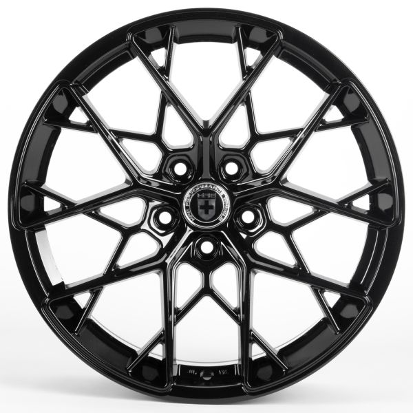 ЛИТЫЕ ДИСКИ 81559 HRE 1256X-FG441 18 J8 ET40 5X108 73.1 ЧЁРНЫЙ ГЛЯНЦЕВЫЙ