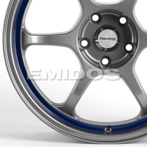 ЛИТЫЕ ДИСКИ 81562 6024X-SL052 18 J8.5 ET35 5X114.3 73.1 ГРАФИТ
