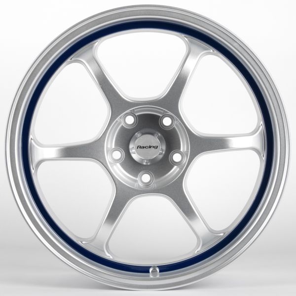 ЛИТЫЕ ДИСКИ 81563 RACING HART 6024X-SL052 18 J8.5 ET35 5X114.3 73.1 СЕРЕБРО