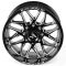 ЛИТЫЕ ДИСКИ 81619 FITTIPALDI FA19BM 20 J10 ET-19 8X170 125,2 ЧЁРНЫЙ ГЛЯНЦЕВЫЙ + ПОЛИРОВАННЫЕ СПИЦЫ