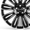 ЛИТЫЕ ДИСКИ 81666 LAND ROVER FC716-CT555 22 J9.5 ET45 5X120 72.6 ЧЁРНЫЙ ГЛЯНЦЕВЫЙ + ПОЛИРОВАННЫЕ СПИ