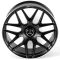 ЛИТЫЕ ДИСКИ 81685 MERCEDES-BENZ FC933-CT556 22 J10 ET35 5X130 84.1 ЧЁРНЫЙ МАТОВЫЙ + ПОЛИРОВАННЫЙ ОБО