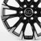 ЛИТЫЕ ДИСКИ 81747 LEXUS FC3159-SM199 20 J8 ET55 6X139.7 95.1 ЧЁРНЫЙ + ПОЛИРОВАННЫЕ СПИЦЫ