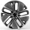 ЛИТЫЕ ДИСКИ 81749 LI FC3164-FG626 21 J9 ET45.5 5X120 62.5 ГРАФИТ + ПОЛИРОВАННЫЕ СПИЦЫ