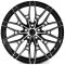 ЛИТЫЕ ДИСКИ 81783 HRE FC003-DS345 19 J8.5 ET35 5X114.3 73.1 ЧЁРНЫЙ МАТОВЫЙ + ПОЛИРОВАННЫЕ СПИЦЫ