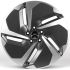 ЛИТЫЕ ДИСКИ 81821 NIO IVF-3113-SF100 20 J8.5 ET43 5X120 62.5 ГРАФИТ МАТОВЫЙ + ПОЛИРОВАННЫЕ СПИЦЫ