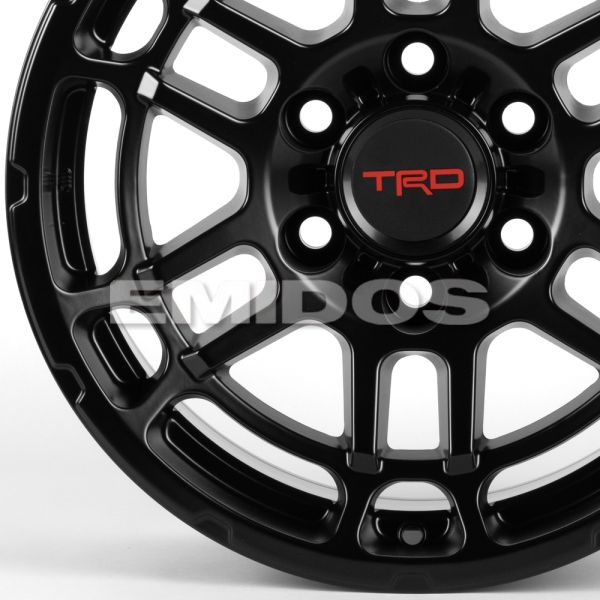ЛИТЫЕ ДИСКИ 81829 TRD IV-883-CT479 17 J8 ET5 6X139.7 106.1 ЧЁРНЫЙ МАТОВЫЙ