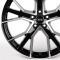 ЛИТЫЕ ДИСКИ 81989 1072X-DS361 20 J9 ET33 5X112 66.45 ЧЁРНЫЙ + ПОЛИРОВАННЫЕ СПИЦЫ