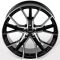 ЛИТЫЕ ДИСКИ 81989 1072X-DS361 20 J9 ET33 5X112 66.45 ЧЁРНЫЙ + ПОЛИРОВАННЫЕ СПИЦЫ