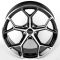 ЛИТЫЕ ДИСКИ 81884 AUDI IVF-3206-FG595 19 J8.5 ET35 5X112 66.45 ЧЁРНЫЙ ГЛЯНЦЕВЫЙ + ПОЛИРОВАННЫЕ СПИЦЫ