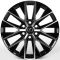 ЛИТЫЕ ДИСКИ 81887 LEXUS IVF-3219-SM199 20 J8 ET55 6X139.7 95.1 ЧЁРНЫЙ ГЛЯНЦЕВЫЙ + ПОЛИРОВАННЫЕ СПИЦЫ