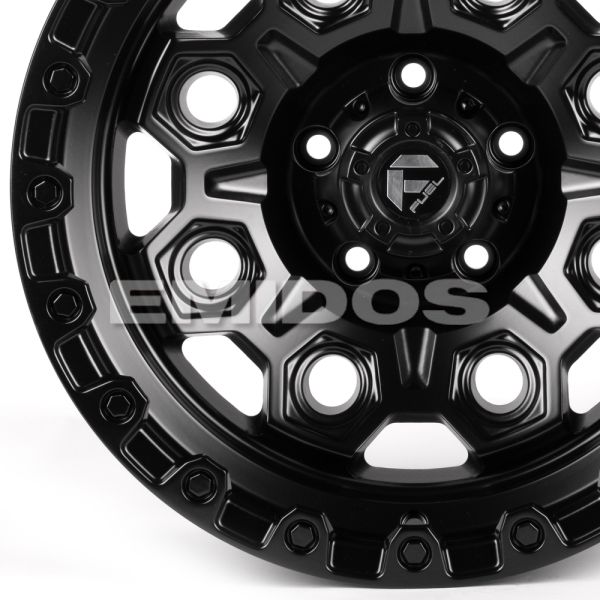 ЛИТЫЕ ДИСКИ 81964 FUEL IV-178-7-DS318 17 J9 ET-10 5X127 71.5 ЧЁРНЫЙ МАТОВЫЙ