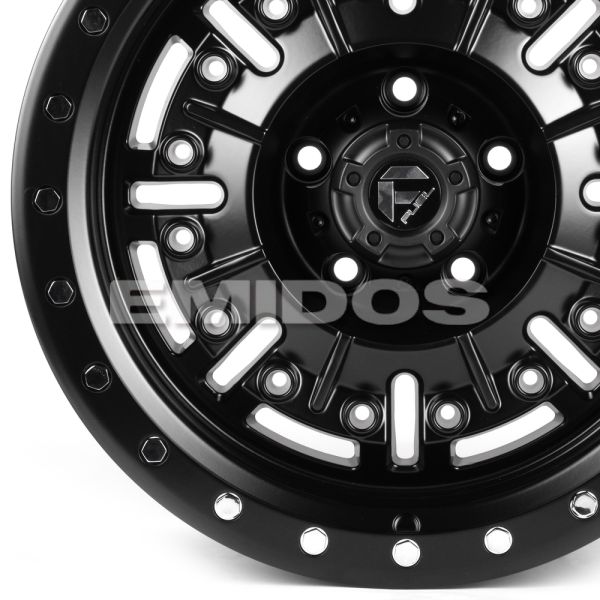 ЛИТЫЕ ДИСКИ 81965 FUEL IV-250-7-DS318 17 J9 ET-10 5X127 71.5 ЧЁРНЫЙ МАТОВЫЙ