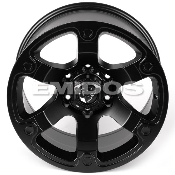 ЛИТЫЕ ДИСКИ 81972 FUEL IV-212-SM157 17 J8.5 ET0 6X139.7 110 ЧЁРНЫЙ МАТОВЫЙ