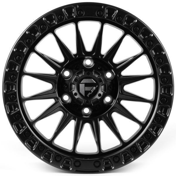 ЛИТЫЕ ДИСКИ 81974 FUEL IVF-802-FG568 17 J9 ET0 6X139.7 110 ЧЁРНЫЙ МАТОВЫЙ