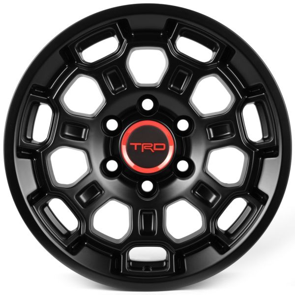 ЛИТЫЕ ДИСКИ 81977 TRD IV-1833-CT479 17 J8 ET5 6X139.7 106.1 ЧЁРНЫЙ МАТОВЫЙ