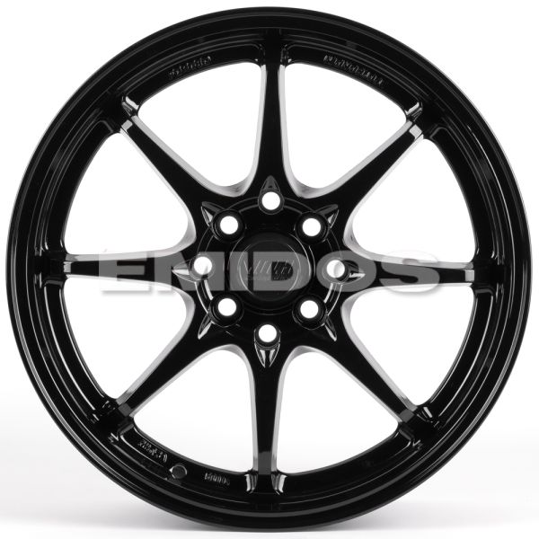 ЛИТЫЕ ДИСКИ 82016 RAYS X8306-SM145 16 J7 ET38 4X100/4X114.3 73.1 ЧЁРНЫЙ ГЛЯНЦЕВЫЙ