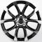 ЛИТЫЕ ДИСКИ 82033 TOYOTA IVF-3249-CT523 20 J8.5 ET50 5X150 110.1 ЧЁРНЫЙ + ПОЛИРОВАННЫЕ СПИЦЫ