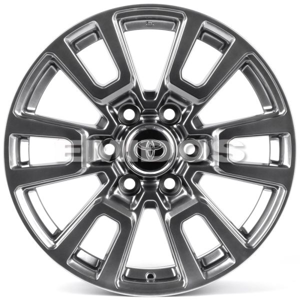 ЛИТЫЕ ДИСКИ 82038 TOYOTA IVF-3278-SM183 18 J7.5 ET25 6X139.7 106.1 СЕРЕБРО ТЁМНОЕ