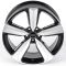 ЛИТЫЕ ДИСКИ 82091 AUDI IVF-3056-CT508 19 J8.5 ET30 5X112 66.45 ЧЁРНЫЙ + ПОЛИРОВАННЫЕ СПИЦЫ